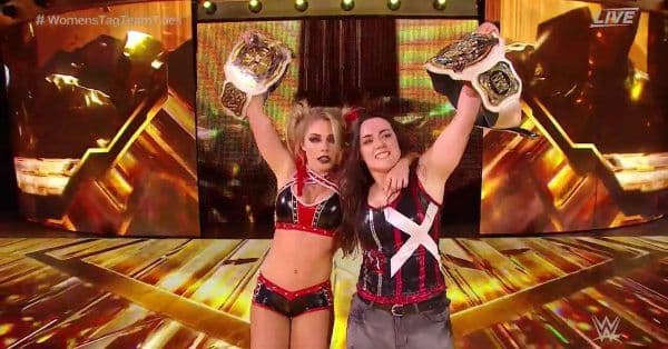 Nikki Cross and Alexa Bliss