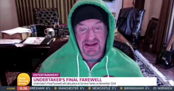 Taker appeared on Good Morning Britain
