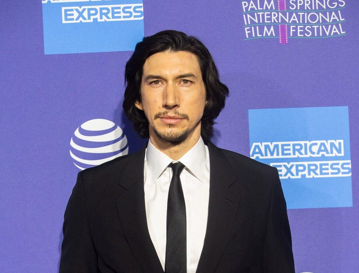 Adam Driver arrives on the red carpet at the 2020 Palm Springs International Film Festival on January 2, 2020.Adam Driver