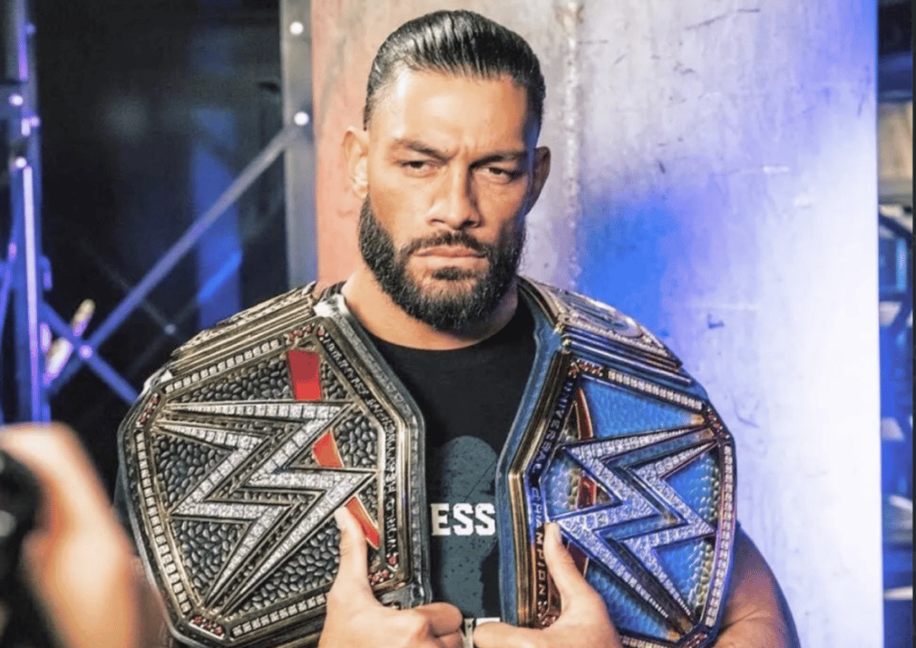 roman reigns both belts