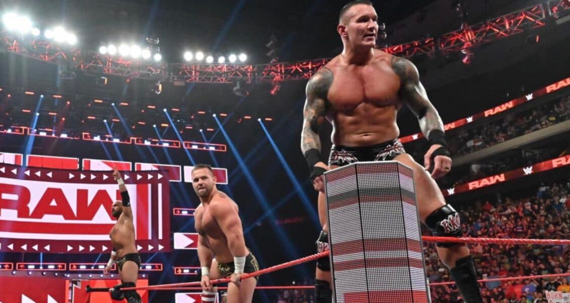 backstage reception of raw