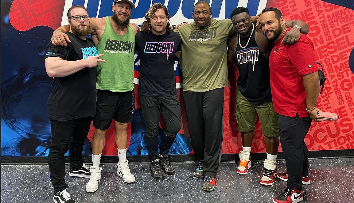 kenny omega rehabbing injury