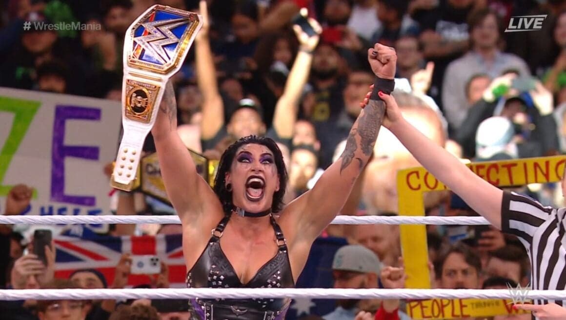 right wrestlemania main event