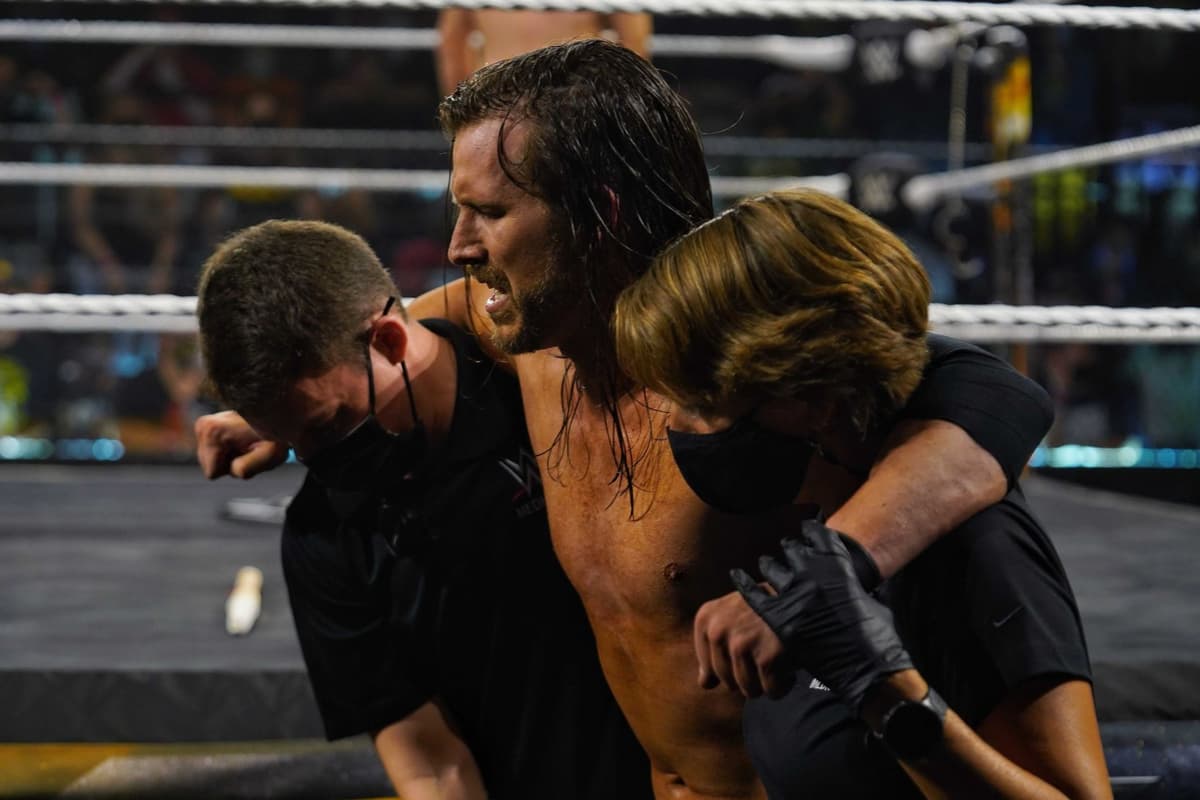 big wwe status updates adam cole