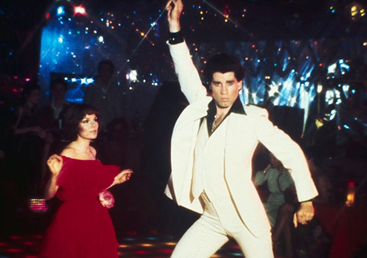 John Travolta Dancing in Saturday Night Fever