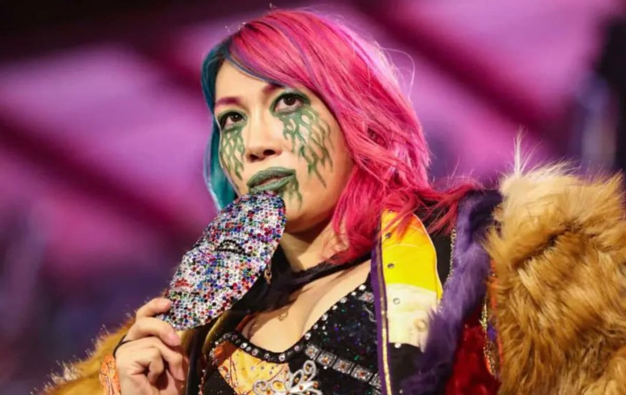 why asuka missed royal rumble