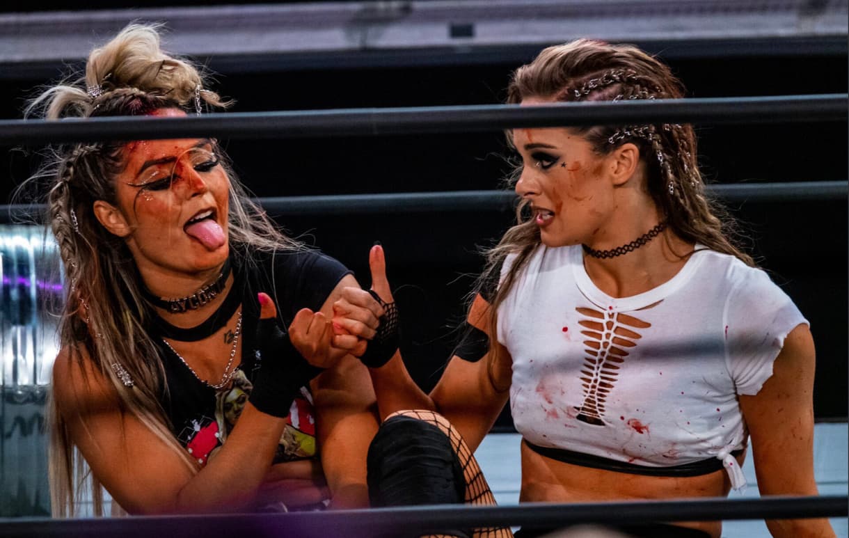 aew reacts to wwe shade