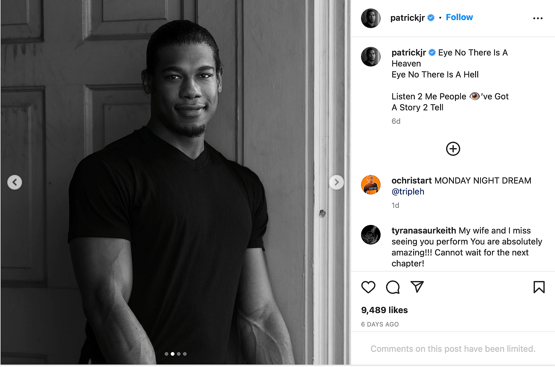 Velveteen Dream Hints Return