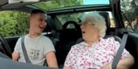 David Goodings, grandma, Birthday, surprise
