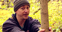 Poop in the woods