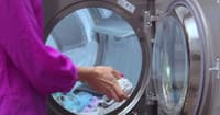 aluminum foil, laundry