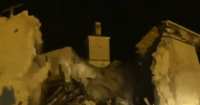 Italy Earthquake Destroys Church