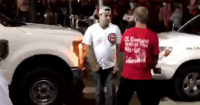 Cleveland Fan Knocks Out Cubs Fan