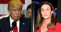 Donald Trump Caitlyn Jenner