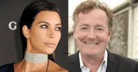 Kim Kardashian Piers Morgan