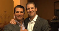 Donald Trump Jr Eric Trump