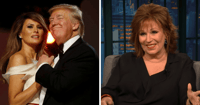 joy behar melania trump
