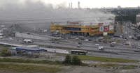 moscow mall fire