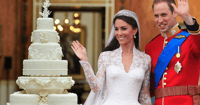 William and Kate wedding cake