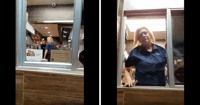 McDonald's employee fight