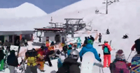 ski accident