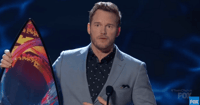 chris pratt teen choice awards speech