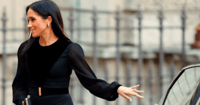 Meghan Markle car door