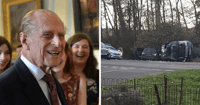 Prince Philip apology letter car crash