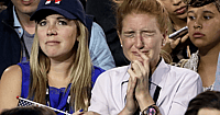 Crying Hillary Supporter