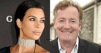 Kim Kardashian Piers Morgan