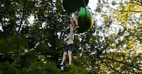 girl falls six flags ride
