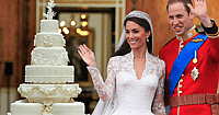 William and Kate wedding cake