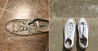 dirty sneakers trick