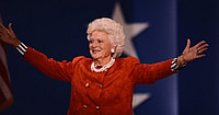 Barbara Bush Robin cartoon