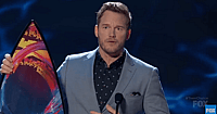 chris pratt teen choice awards speech