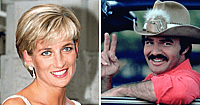 princess diana burt reynolds thank you note
