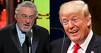 Robert De Niro Donald Trump