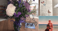 dead dad sends flowers