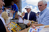 Hollywood, Trump, flood victims, Louisiana flood victims