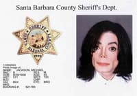 Michael Jackson mugshot