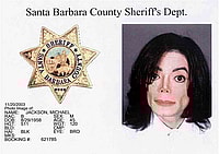 Michael Jackson mugshot