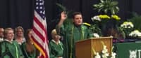 2016 presidential election, graduation ceremony, Jack Aiello, impression