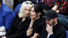 Tennis: US Open / courteney cox