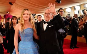 Mar 10, 2024; Los Angeles, CA, USA; Steven Spielberg on the red carpet at the 96th Oscars at the Dolby Theatre at Ovation