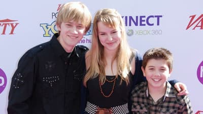 Child Stars Who Had the Wildest Career Changes, Bridget Mendler, Credit Jason_Dolley,_Bridgit_Mendler_and_Bradley_Steven_Perry_2010, Wiki Commons (Creative Commons Attribution-Share Alike 2.0 Gene