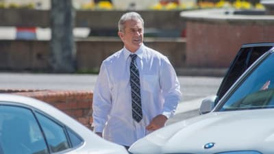 Actor Mel Gibson photographed on 7th Street in Augusta, Ga., Monday afternoon March 29, 2021.Gaaug 032921 Melgibson1 Mh