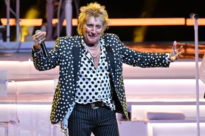 Feb 27, 2026; Hollywood, FL, USA;   Rod Stewart in concert at Hard Rock Live, Hollywood, Florida on February 27, 2026. Mandatory