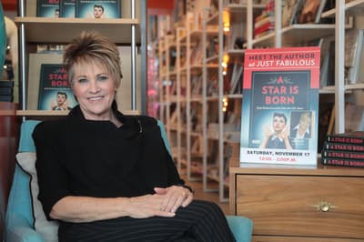 Lorna Luft poses for a photo in Just Fabulus in Palm Springs, Calif. on Tuesday, November 13, 2018.Lornaluft 1