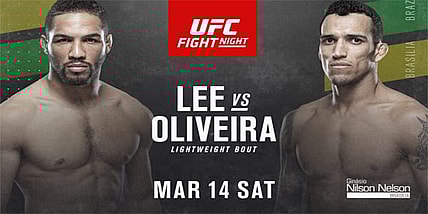 UFC Fight Night 170 Lee v. Oliveira on despite coronavirus