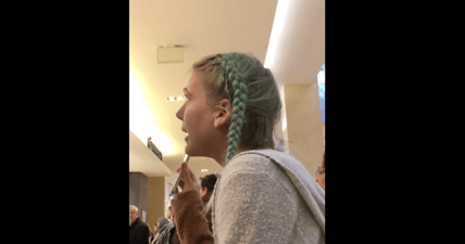 teen Yells Grandpa